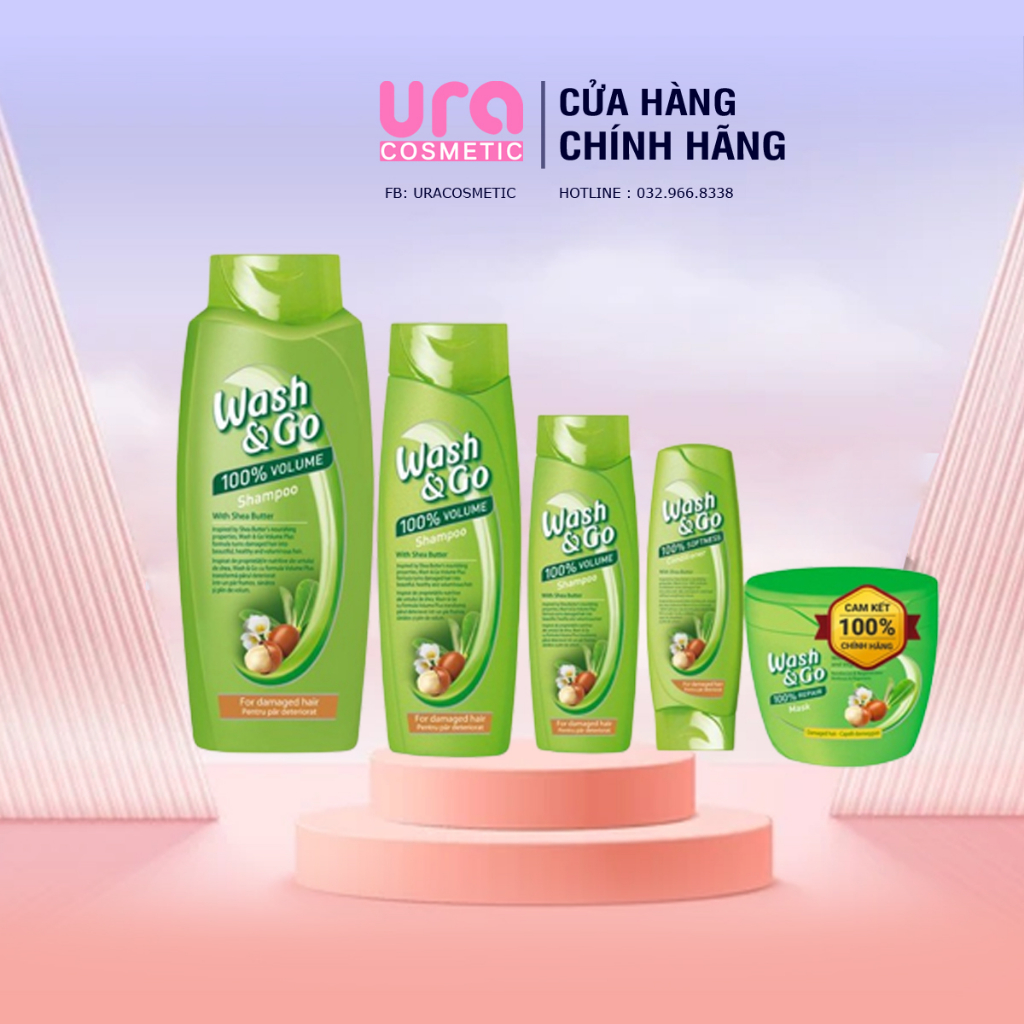 Bộ sản phẩm chăm sóc tóc Wash & Go
