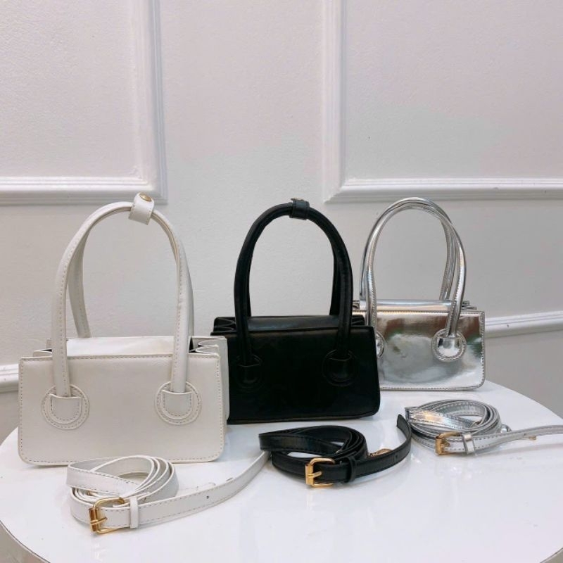 Túi xách nữ, túi đeo chéo 2 quai xách thời trang cá tính nữ mẫu mới hot nhất 2023