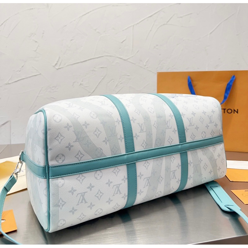 Túi Trống Du Lịch LV Keepall Bandouliere 45  Phiên Bản 2023 Size 45  -  By Anh Dinh Phuong
