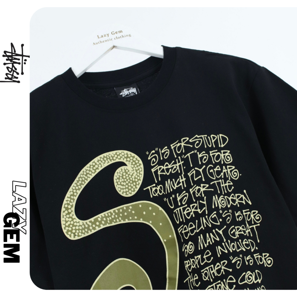 STUSSY S TALK SS2023 T-SHIRT - Chính Hãng 100% Bao Check