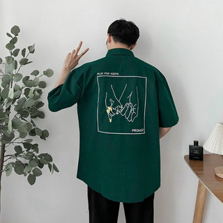 Áo sơ mi nam nữ in hình SẾU ĐẦU ĐỎ cực hot