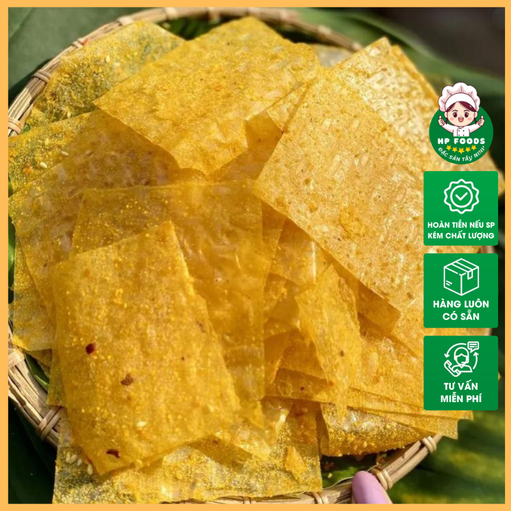 Bánh tráng phô mai vị mặn ngọt thơm béo Siêu Ngon ăn hoài không ngán Đặc sản Tây Ninh - HP FOODS