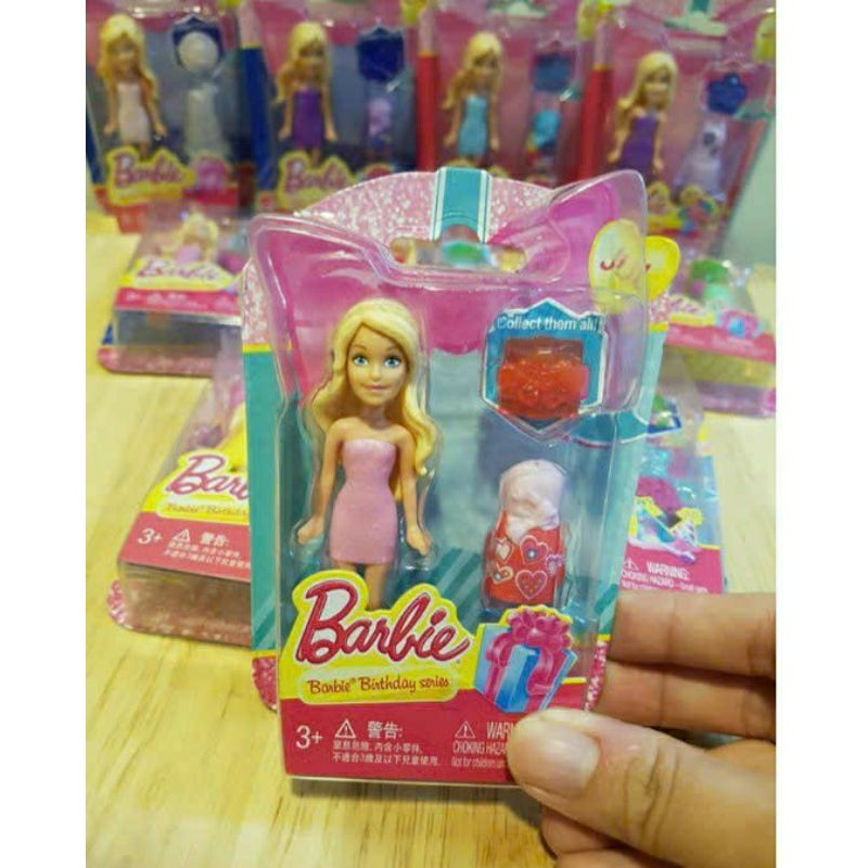 BÚP BÊ BARBIE MINI 12cm