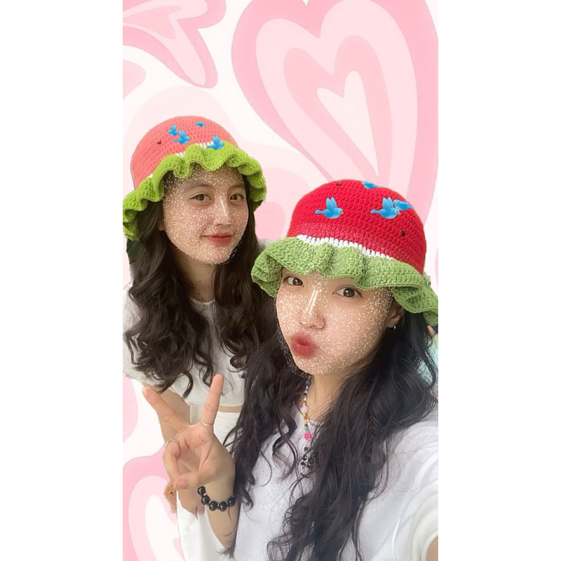 Nón len dưa hấu 🍉