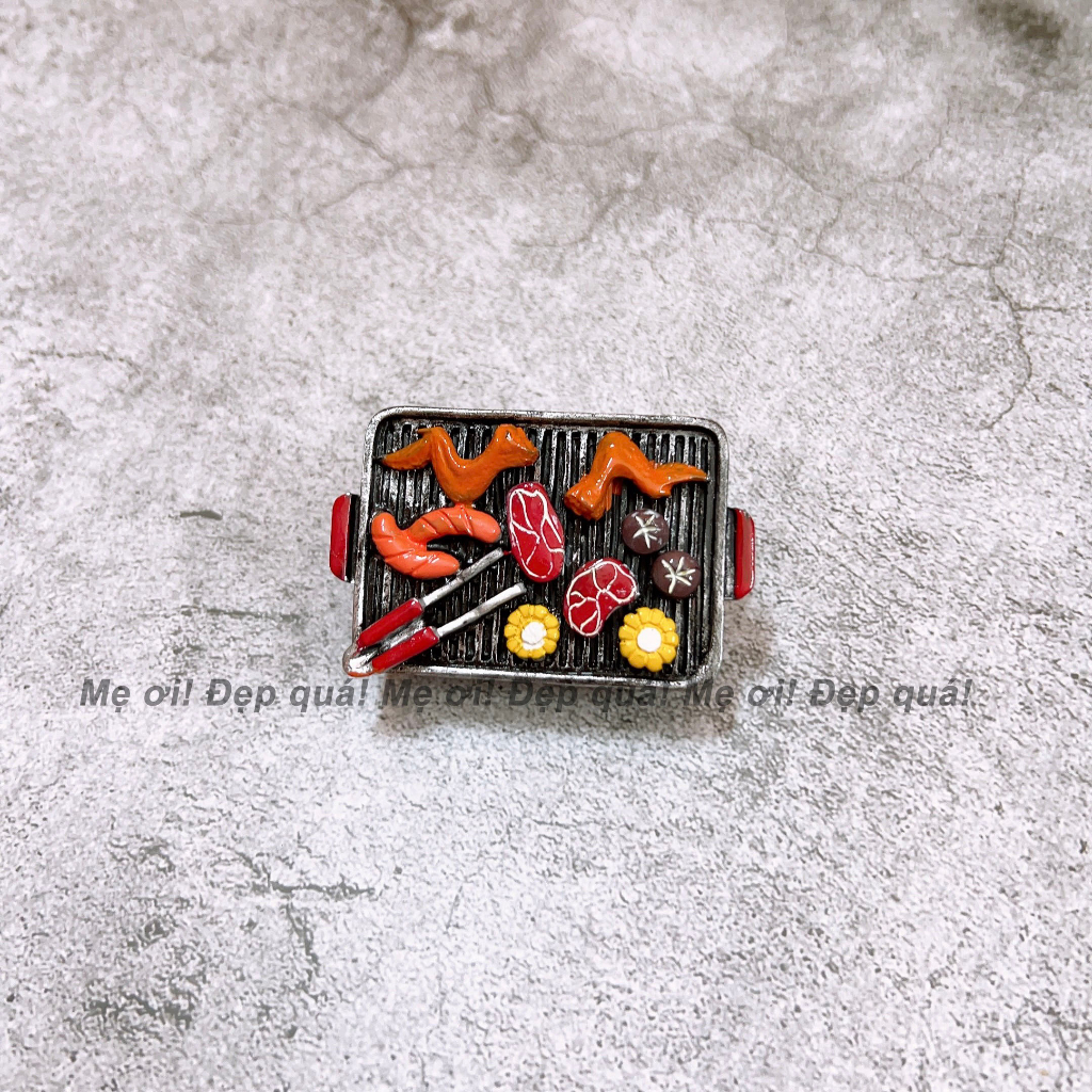 Nam châm hít ⚡ NHIỀU MẪU HOT ⚡ Nam châm hít dán dính tủ lạnh trang trí phụ kiện bếp mini dễ thương