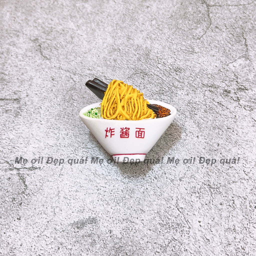 Nam châm hít dán dính tủ lạnh trang trí⚡ DIMSUM TRUNG HOA ⚡