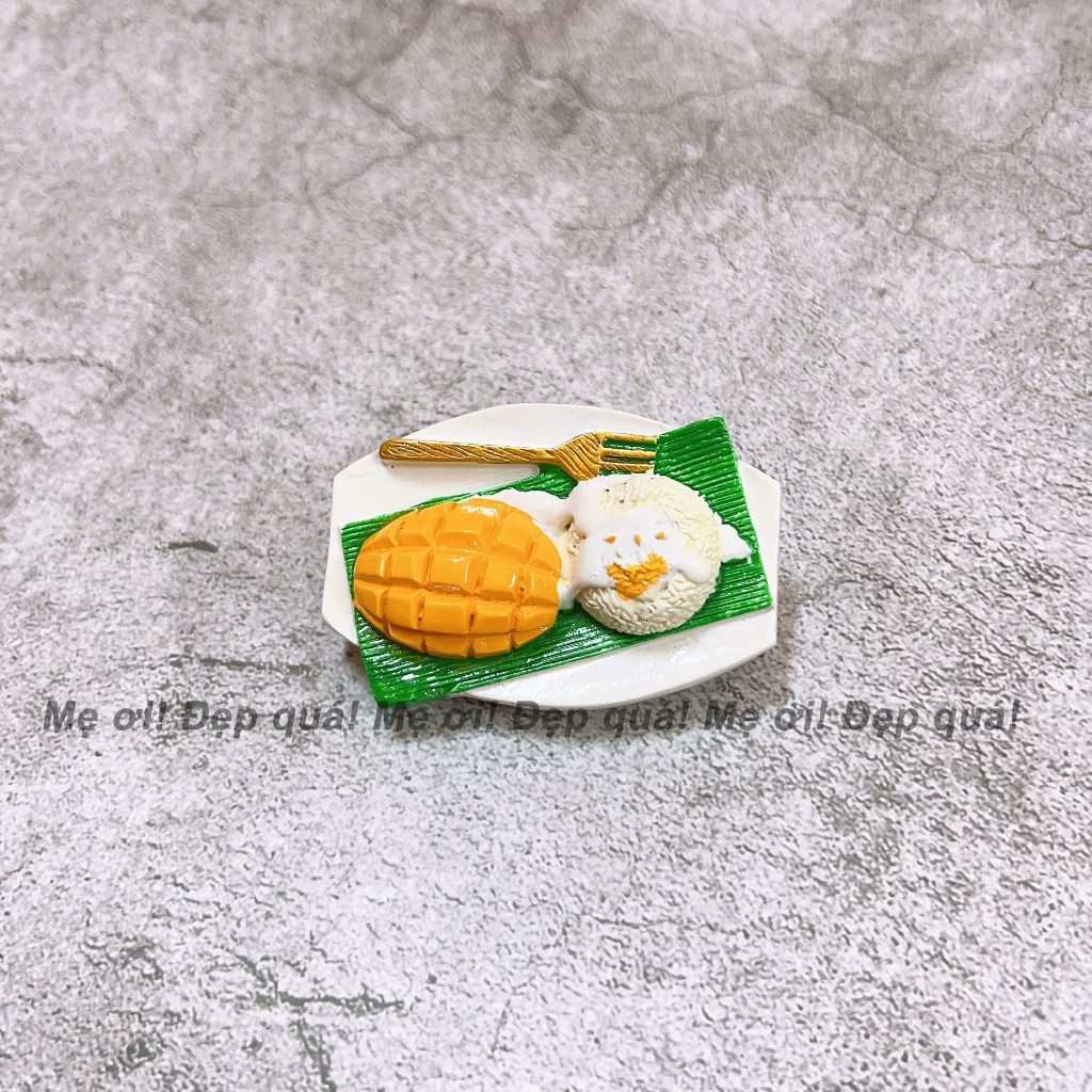 Nam châm hít ⚡ NHIỀU MẪU HOT ⚡ Nam châm hít dán dính tủ lạnh trang trí phụ kiện bếp mini dễ thương