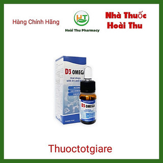 [ Kèm quà tặng ] D3 Omega - Hỗ trợ phát triển chiều cao và trí não cho bé ( Chính hãng Italy )