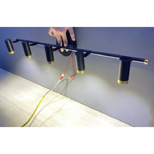 Đèn soi tranh, soi gương, chiếu tranh,soi tường,trang trí phòng khách, gương nội thất bằng Đồng, Innox cỡ 1.2m - 80 cm