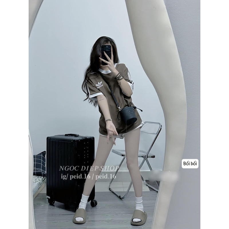Áo das phối viền bigsize 60kg - 105kg