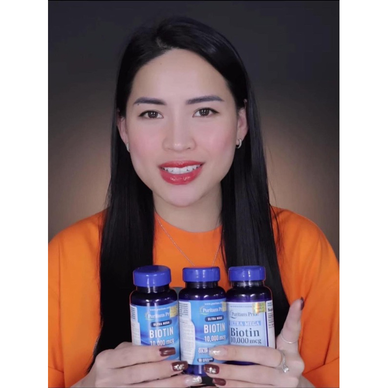 Viên Uống Dưỡng Tóc Puritan Pride’s Biotin Ultra Mega