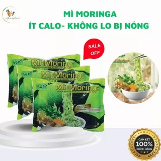 Mì Moringa - mì chùm ngây healthy chay mặn đều dùng được - thùng 30 gói