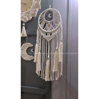Dreamcatcher macrame tròn, trăng khuyết ( nhiều mẫu)