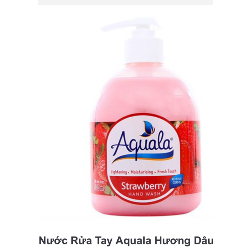 Nước Rửa Tay Aquala các loại 500ML