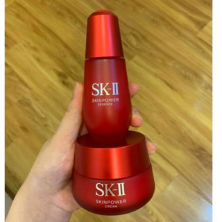 "Bộ đôi dưỡng da cao cấp" Serum, Kem dưỡng ngăn ngừa lão hóa Sk2 Skin Power nhật bản