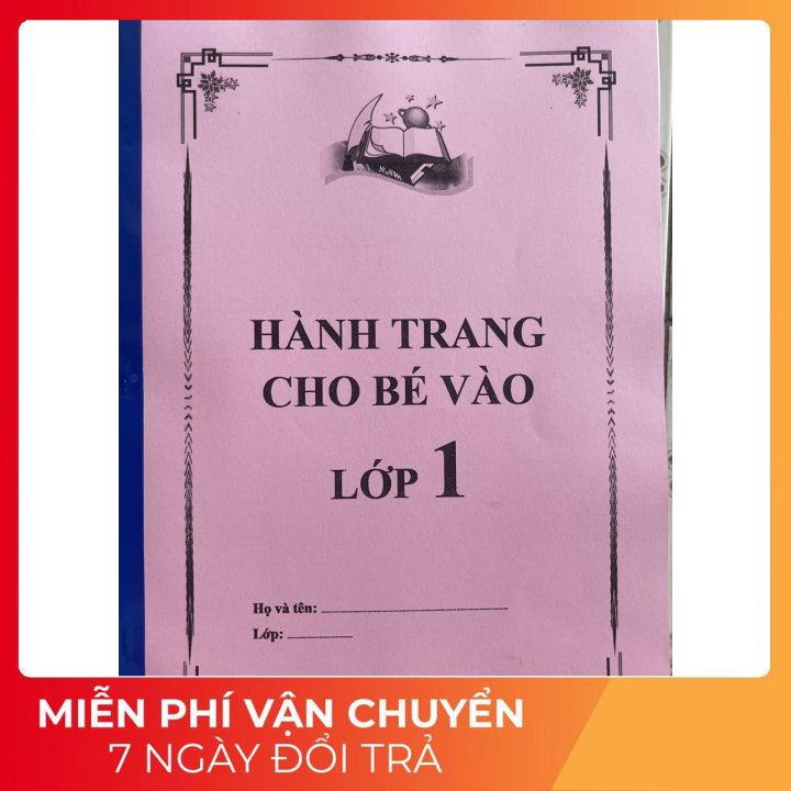 Bộ hành trang vào lớp 1