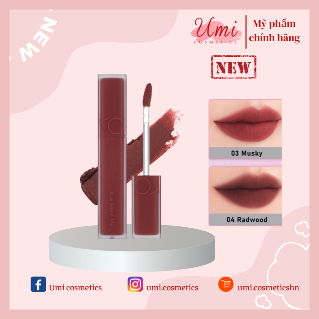 Son kem lì Romand Blur Fudge Tint