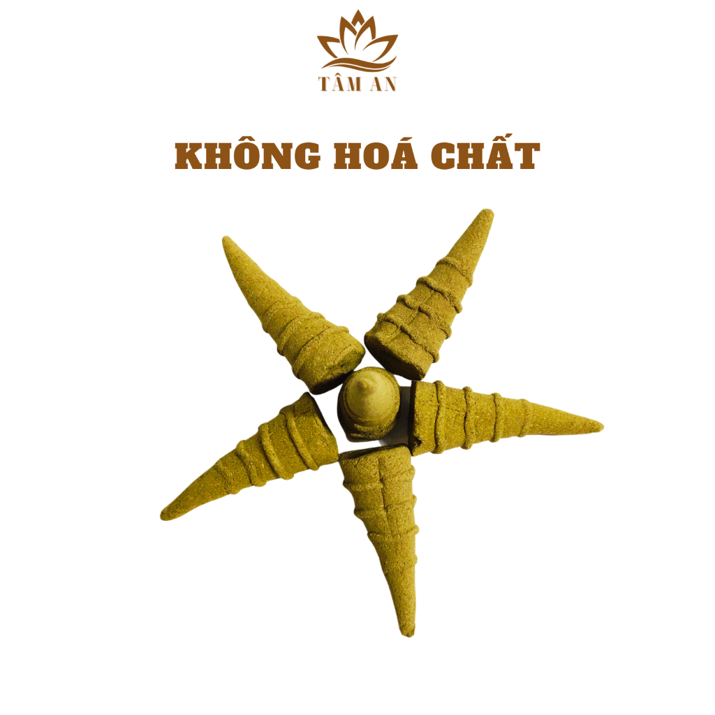 Nụ Trầm Hương Xông Nhà Loại Tốt, Hộp 36 Nụ, Thơm Tự Nhiên, Nụ Trầm Hương Nguyên Chất Tâm An