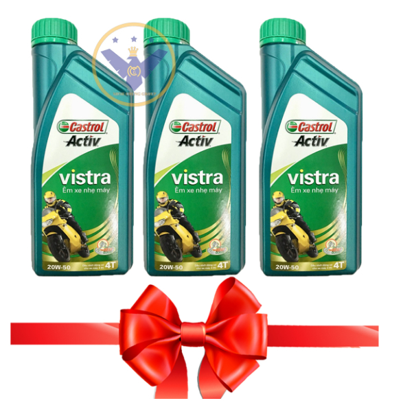 DẦU NHỚT VISTRA 800ML  CHO XE SỐ