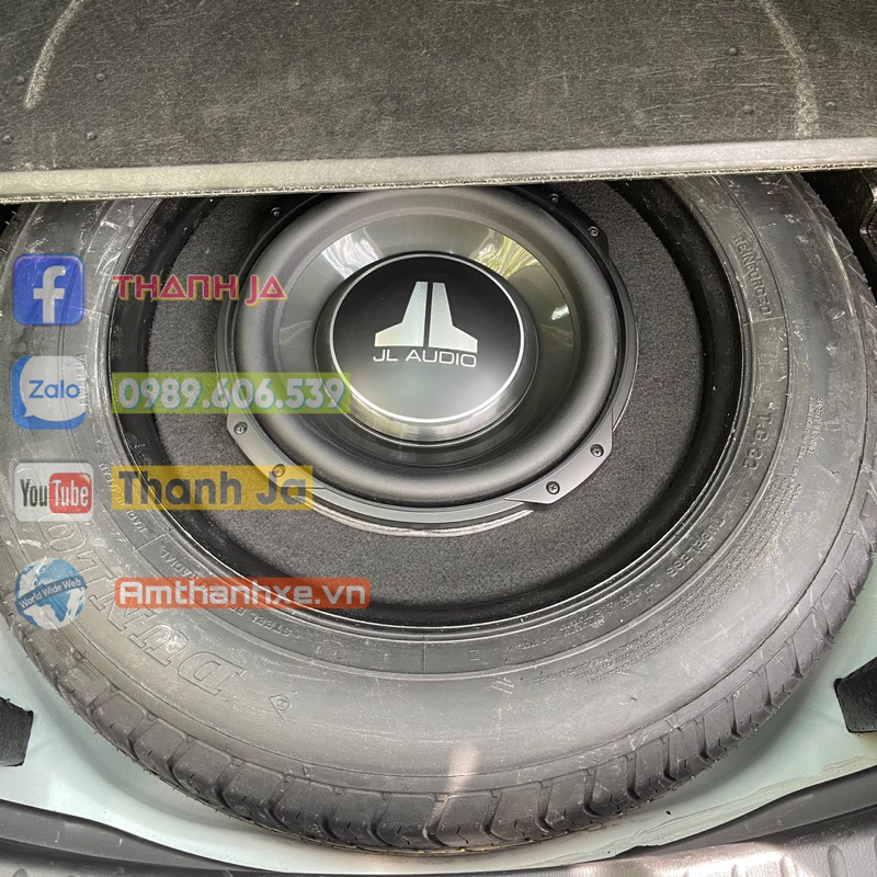 Loa Sub Hơi Đặt Bánh Dự Phòng JL 12TW3 D4 USA