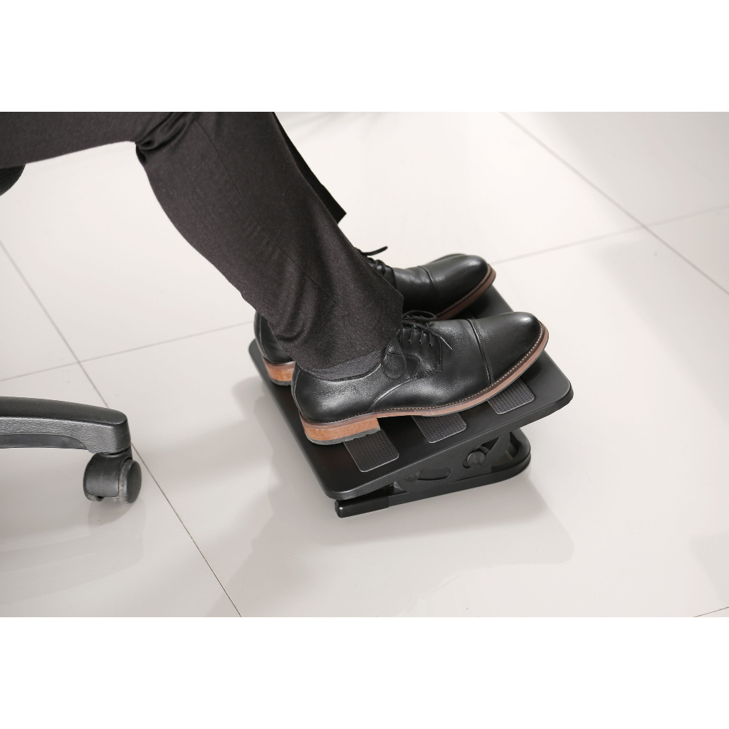 Gác Chân Công Thái Học Ergonomic Footrest Ghế Kê Chân Văn Phòng - Phiên Bản Hợp Kim Phủ Nano, Manson FR-09