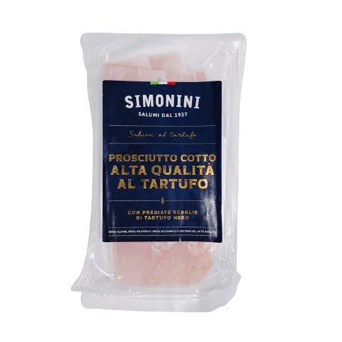 [CHỈ GIAO NỘI THÀNH HCM] Ảnh/video thật Simonini Prosciutto Cotto al Tartufo 80gr BM FOOD