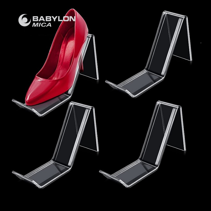 Kệ Mica Trưng Bày Giày Dép