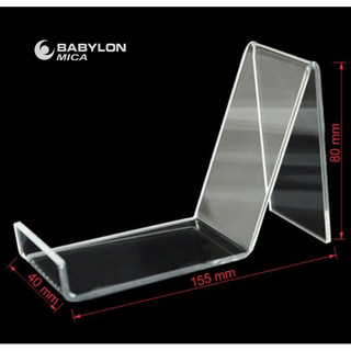 Kệ mica trưng bày giày dép