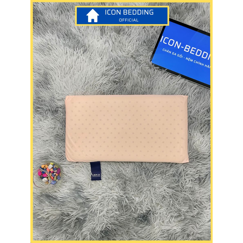 Gối Cao Su Em Bé Liên Á, Gối Em Bé Cao Su Thiên Nhiên Kháng Khuẩn Tốt, An Toàn Cho Bé - Chính Hãng Liên Á