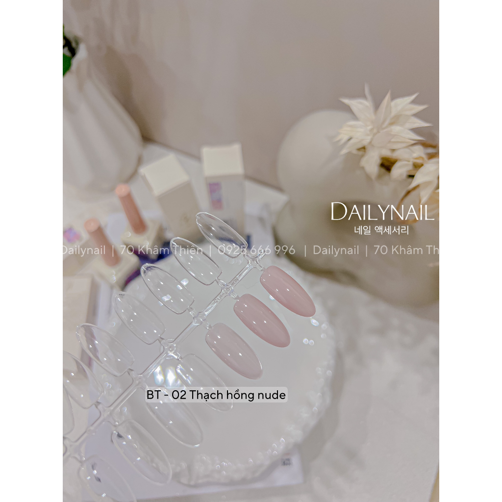 Sơn Gel thạch sữa chua BT15 chai hoa