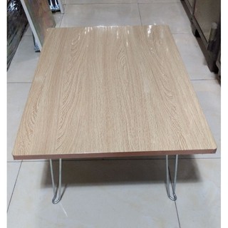 Bàn xếp vân gỗ chân kẹp 50*70*28 giá rẻ