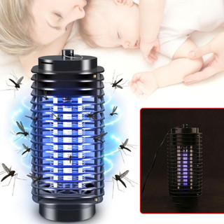Đèn bắt muỗi côn trùng thông minh thế hệ mới sử dụng đèn led - đèn bắt muỗi đen an toàn hiệu quả