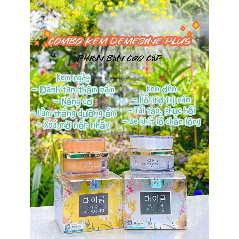 Kem face DN plus Demejine plus chính hãng
