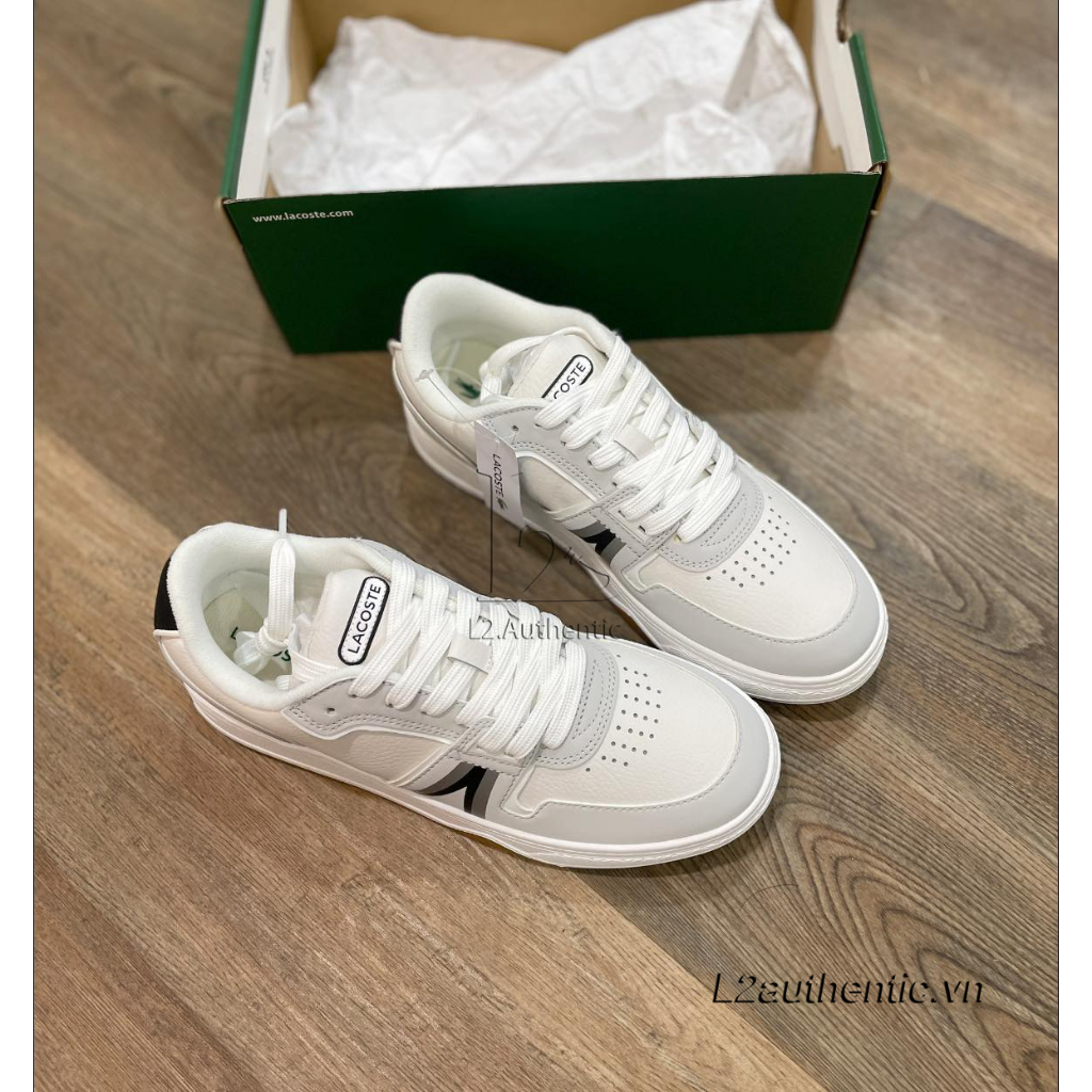Giày Lacost,e L001 'White Black' 7 #43SMA0075147
