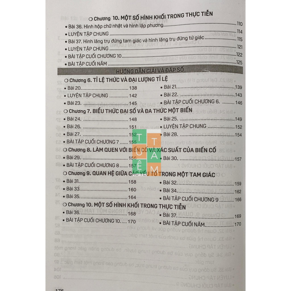 Sách - Hướng dẫn học và giải các dạng bài tập Toán 7