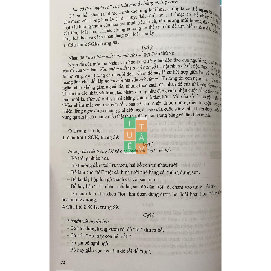 Sách - Hướng dẫn học và làm bài Ngữ Văn 7