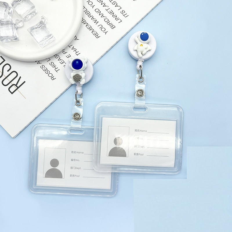 Móc - Kẹp bảng tên học sinh, sinh viên, nhân viên phi hành gia có thể kéo dãn CS77