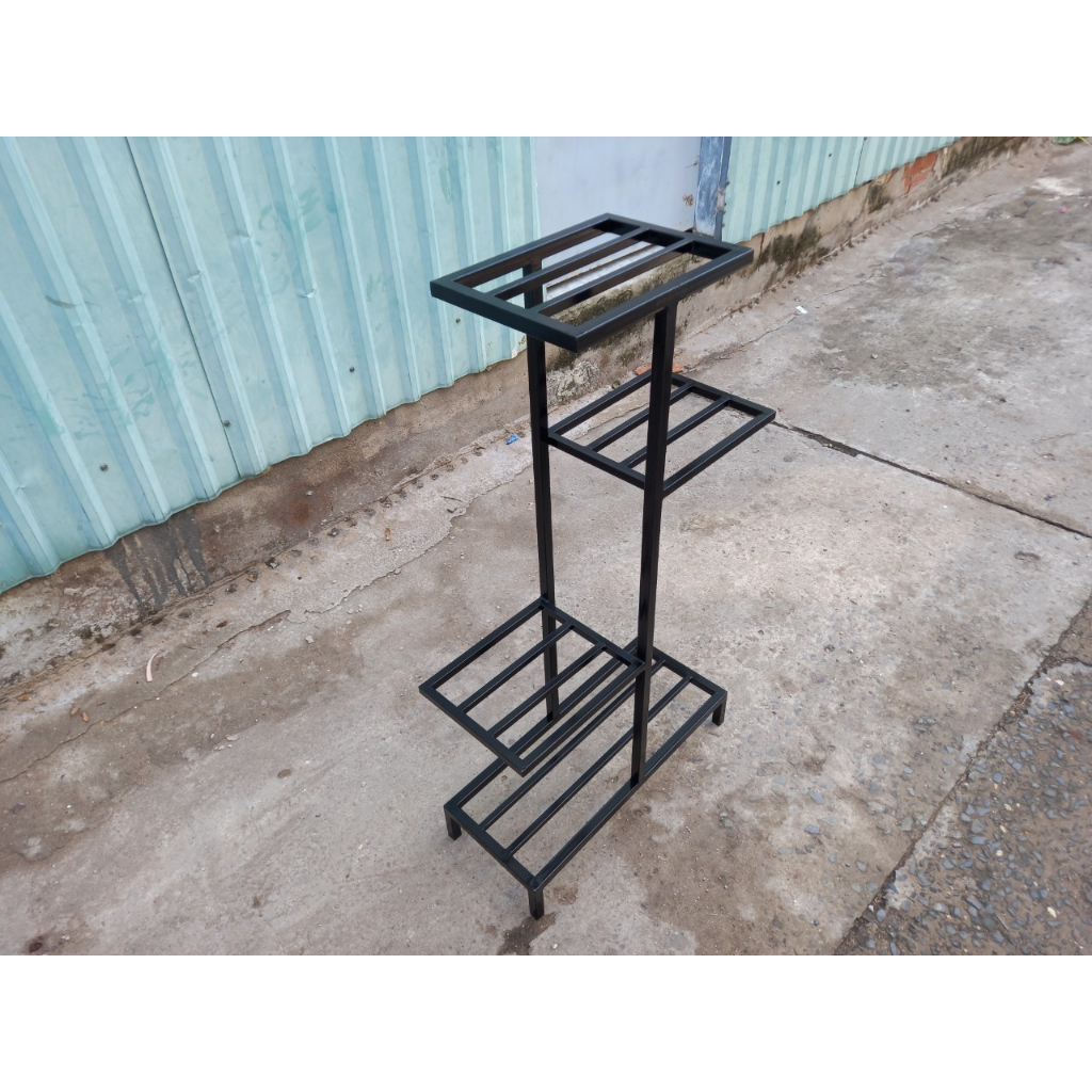 Kệ thép làm theo yêu cầu. Dài 60cm, Rộng 25cm, Thép hộp 20x20cm