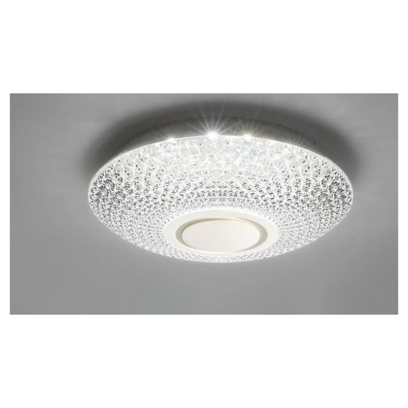 Đèn ốp trần hình pha lê đk 500 mm hãng HC Linghting VN, Bảo hành chính hãng