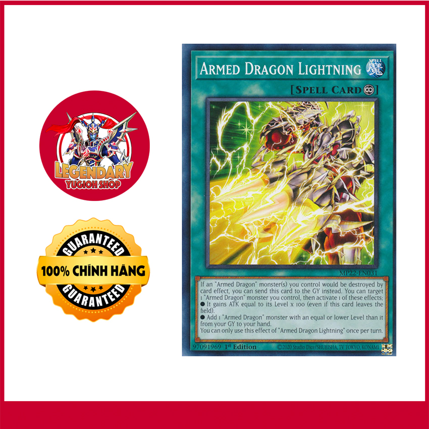 [Thẻ Bài Yugioh Chính Hãng] Armed Dragon Lightning