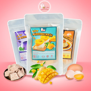 Set làm Pudding Trứng, Xoài, Khoai Môn - CAT COOKING