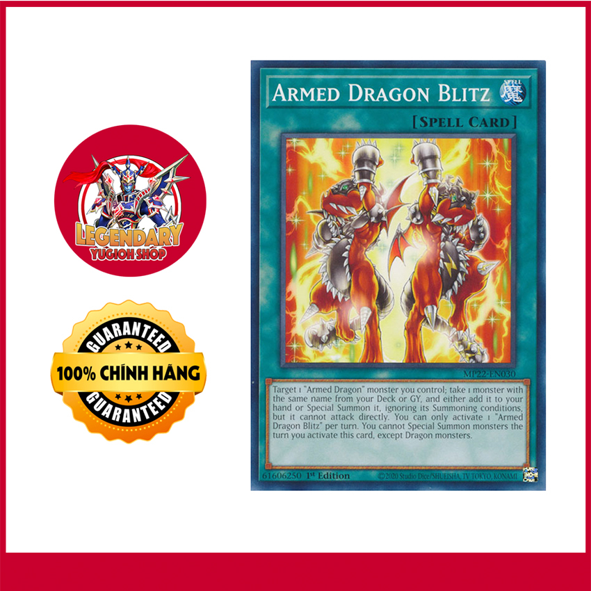 [Thẻ Bài Yugioh Chính Hãng] Armed Dragon Blitz