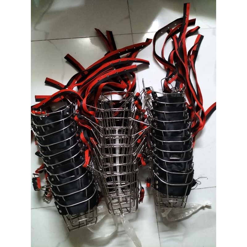 - Rọ mõm  INOX cho chó 3 size S - M -  L