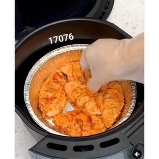 Bộ 10 khay bạc nướng nồi chiên (LOẠI 22CM - LOẠI 10 CÁI - LOẠI KHAY NƯỚNG NỒI CHIÊN)