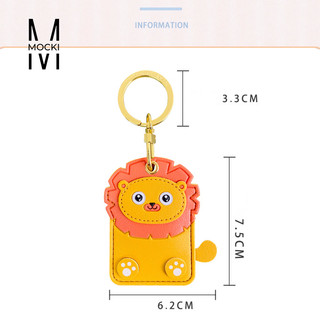 Móc khóa da Sư tử, mèo, gấu.