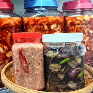 1kg ba khía sửa trộn sẵn tặng 500gr mắm ruốc chua
