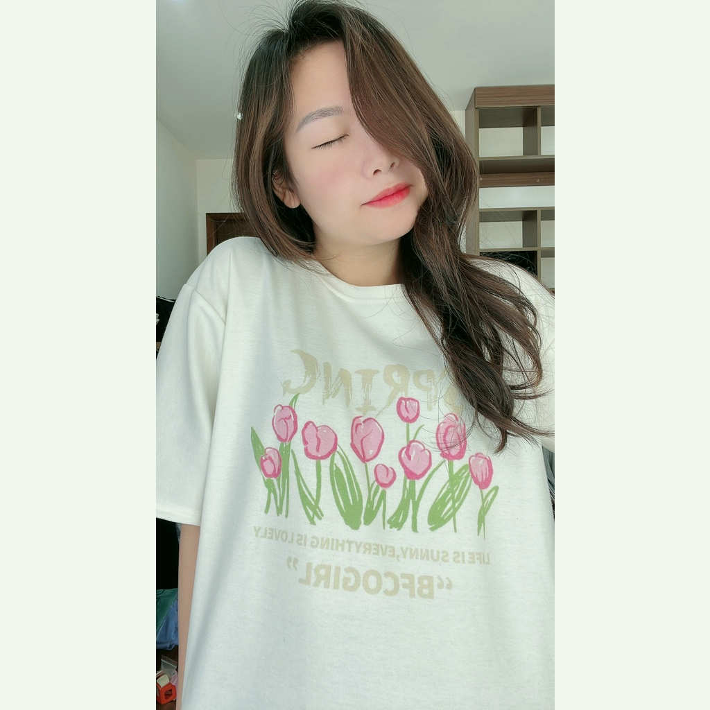 Áo thun cotton chất liệu mềm mát, in hình sắc nét phong cách cá tính, năng động AO16