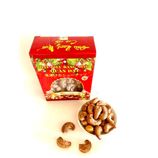 NET 350gr HẠT ĐIỀU LỤA RANG MUỐI CAO CẤP QUÂN ĐẠT - QUANDAT CASHEW