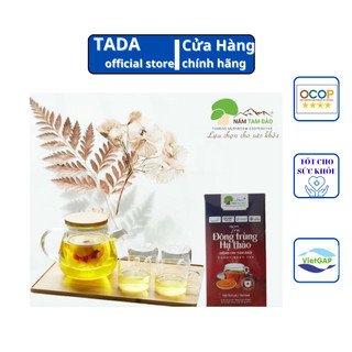 Trà đông trùng hạ thảo hồng chi tam đảo cordy body tea nấm tam đảo da đẹp ,dáng xinh .trà túi lọc 25 gói