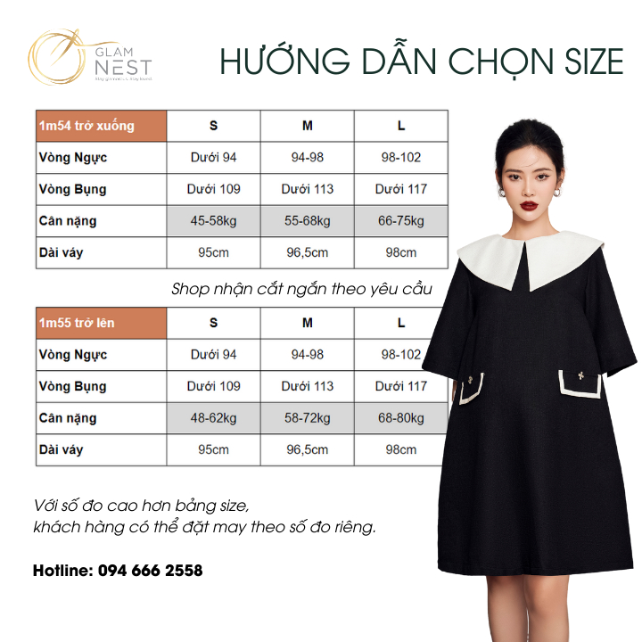 Váy Bầu Cá Tính Đầm Bầu Công Sở Thiết Kế Cao Cấp Glam Nest VN022